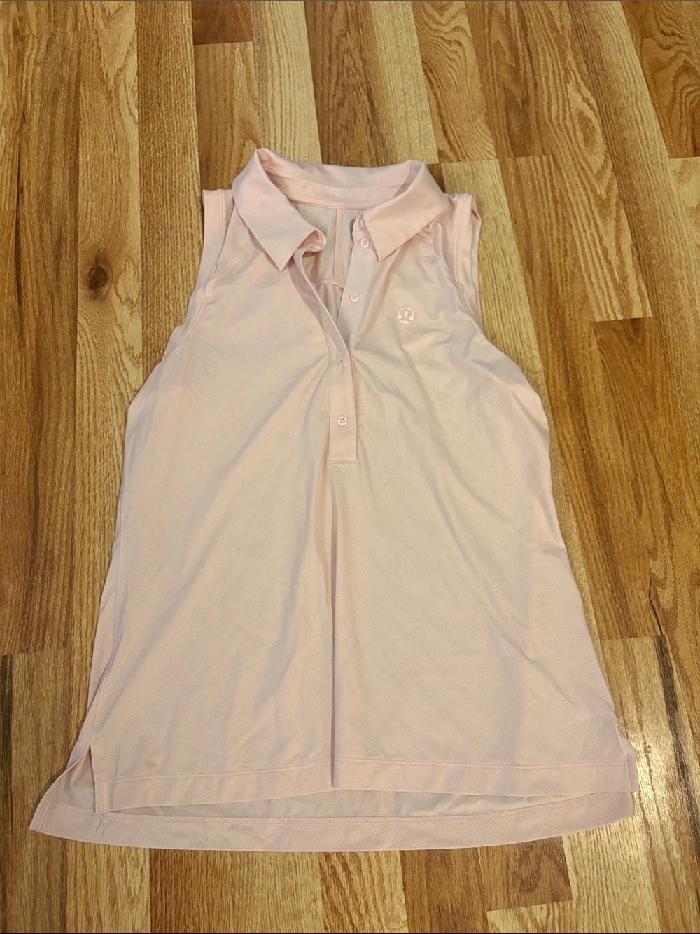 Lululemon Quick-Dry Sleeveless Polo Shirt